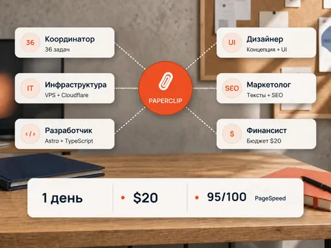Я нанял команду из шести специалистов. Ни один из них не человек.