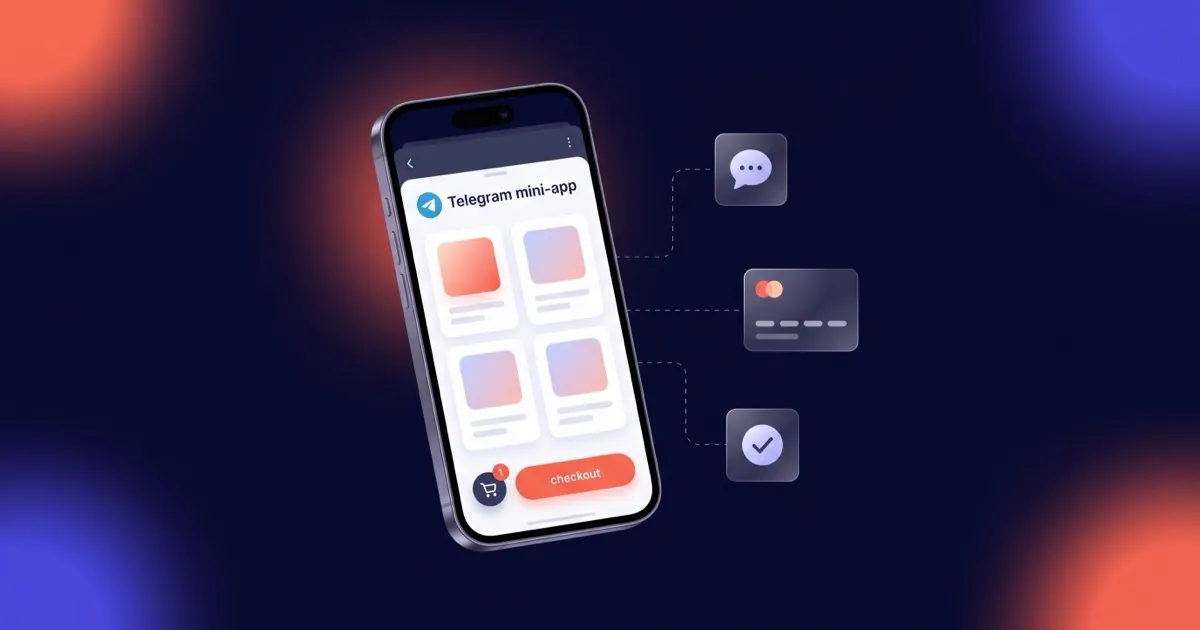 Telegram mini-app для продажів